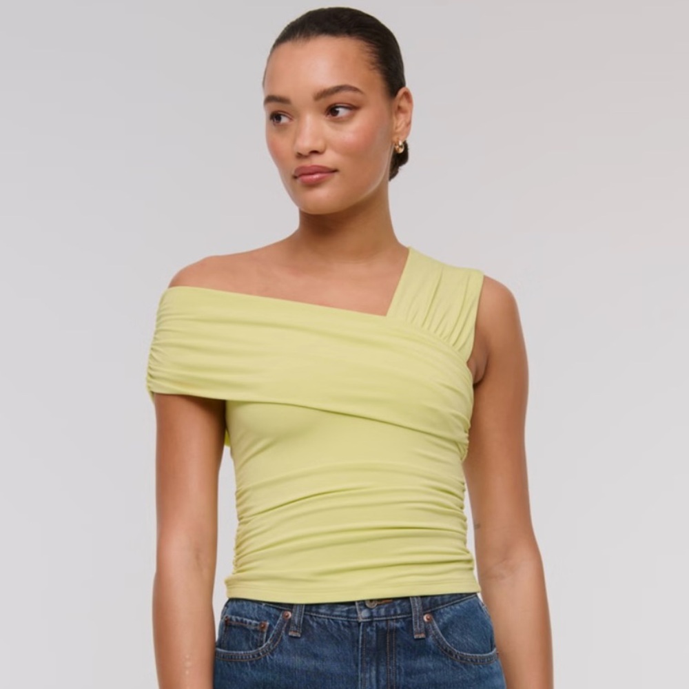 Abercrombie and Fitch Asymmetrical Wrap Top size M